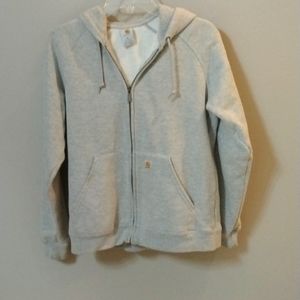 Women's Carhartt zipper sweatshirt size medium